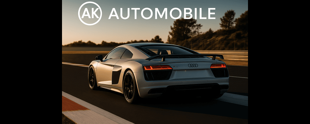 a silver sports car on a road