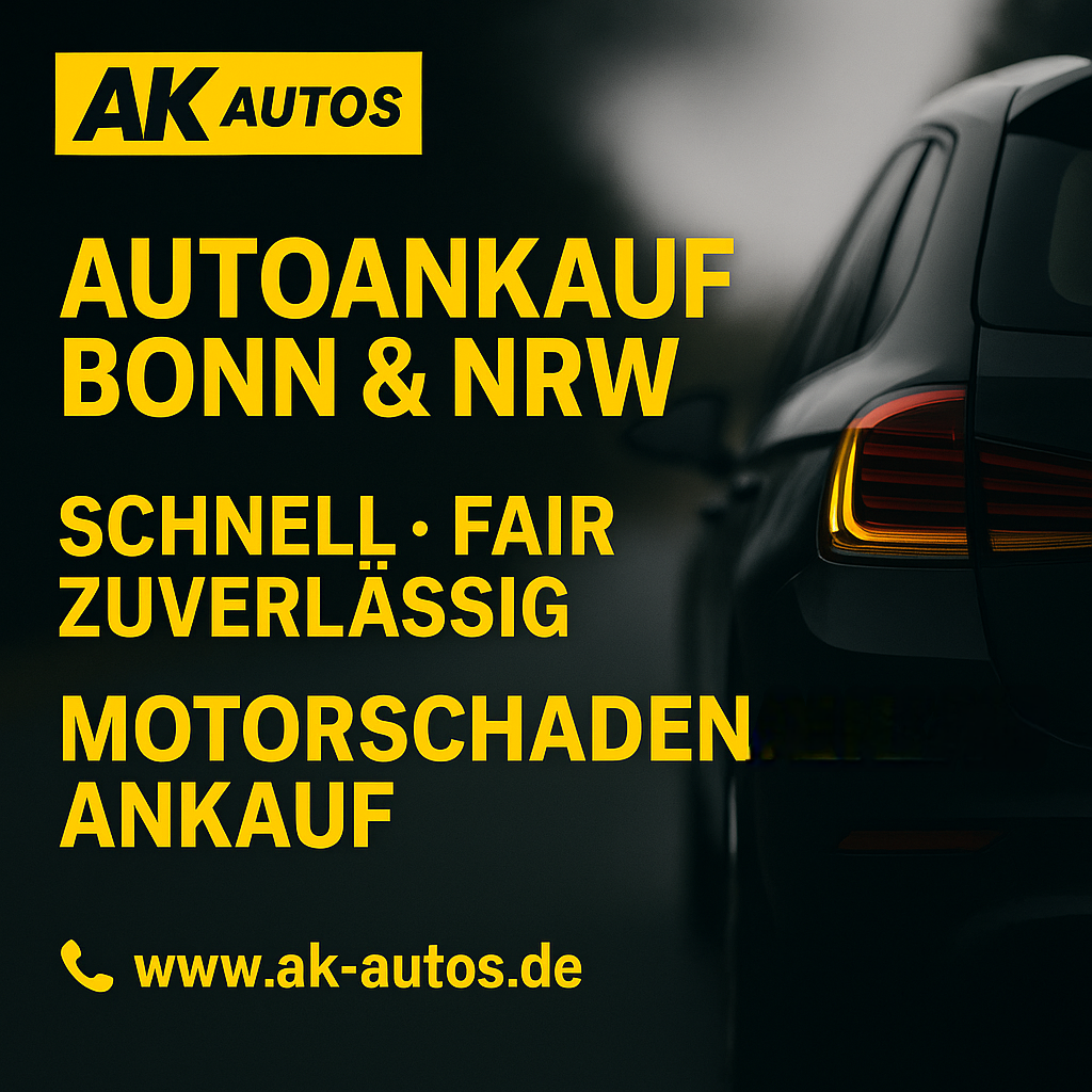 Motorschaden Ankauf & Autoankauf in Köln Bonn und bundesweit