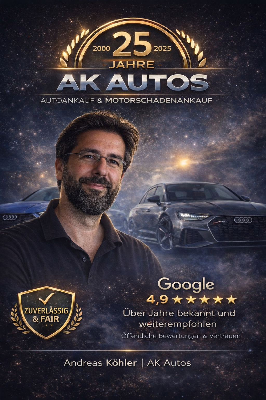 Andreas Köhler – Erfahrung im Autoankauf und Motorschadenankauf