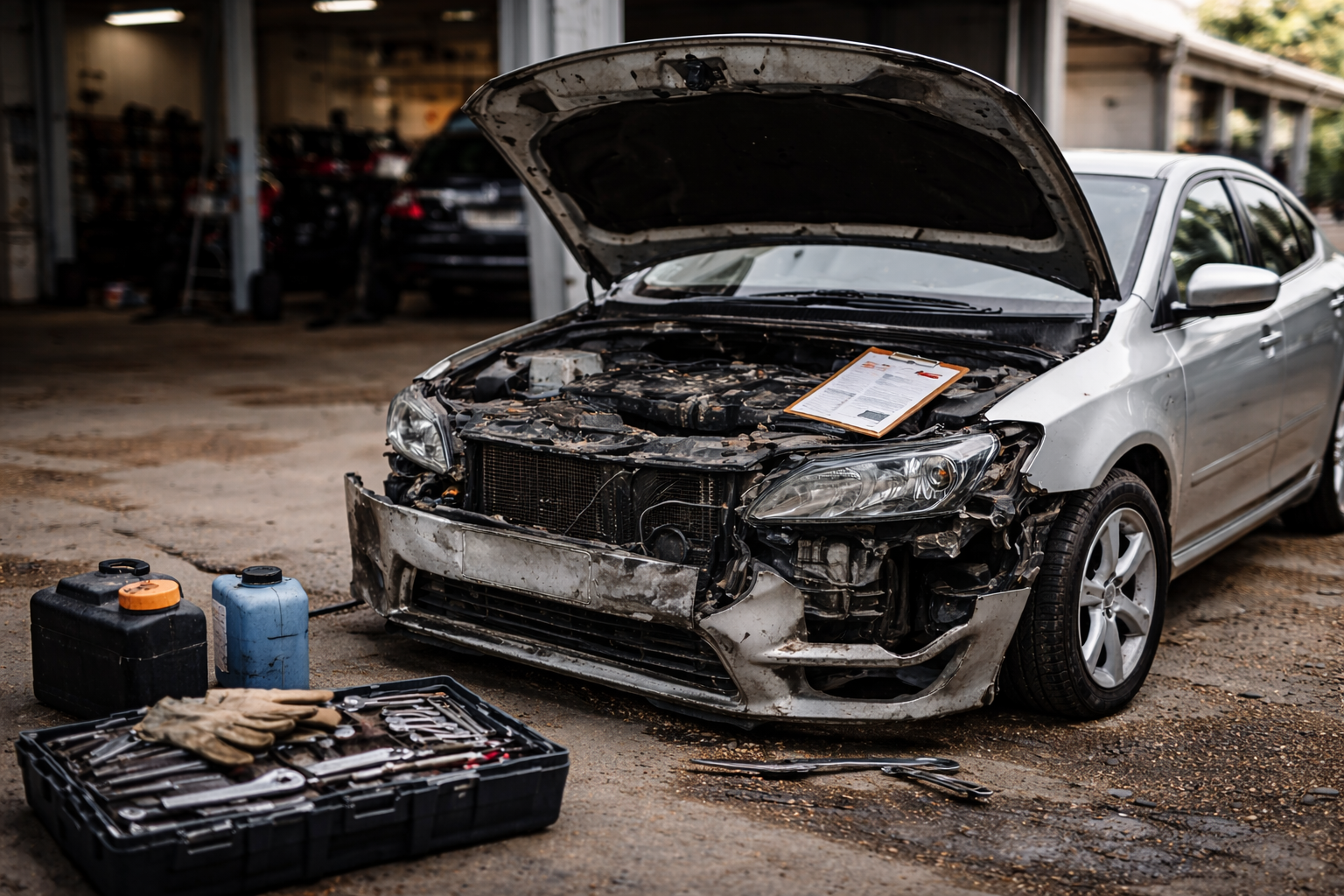 Defektes Auto mit Motorschaden verkaufen