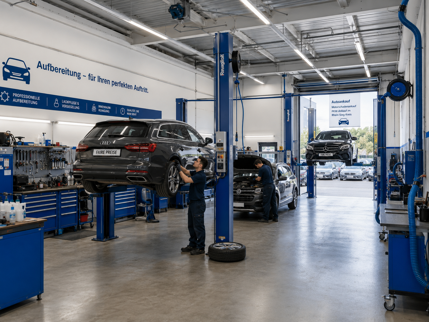 Werkstattleistungen Kfz-Reparatur Wartung und Service bei AK Autos